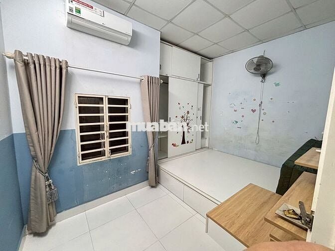 Chính chủ cho thuê nhà DT:4,x12 giá 9tr/thg lầu ,HBC,TĐ