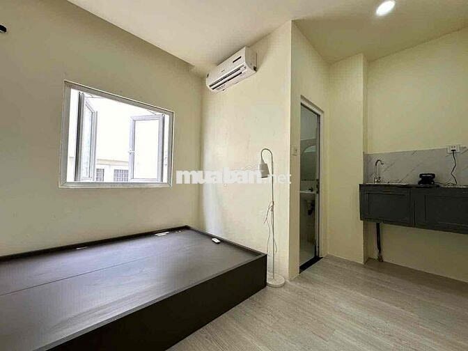 Cho thuê phòng trọ studio cửa sổ trời siêu to siêu thoáng ở Gò Vấp
