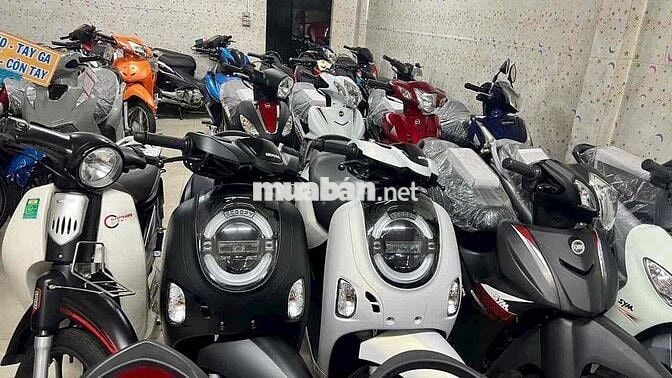Honda Scoopy Xe tay ga màu Đen Mới