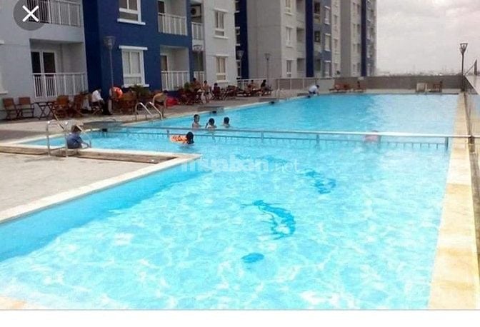 Chung cư  2PN- 90m2- 2WC đầy đủ nội thất, an ninh, không ngập nước, Q6