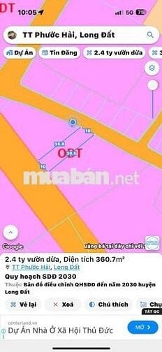 Nghỉ Dưỡng Đẹp- Đầu Tư Tốt
Lô biệt thự gần biển Phước Hải