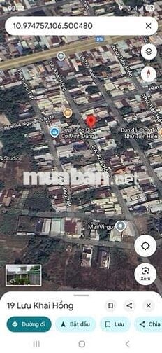 MT LƯU KHAI HỒNG TT.CỦ CHI 288M² FULL THỔ,NGANG 10M NỞ HẬU, SHR 570TR