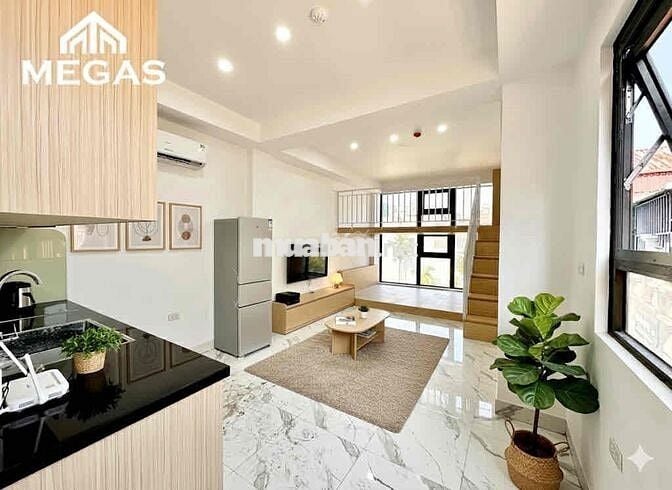 CĂN HỘ DUPLEX CỬA SỔ THOÁNG FULL ĐỒ NGAY ĐẠI SỨ QUÁN HÀN - XUÂN ĐỈNH