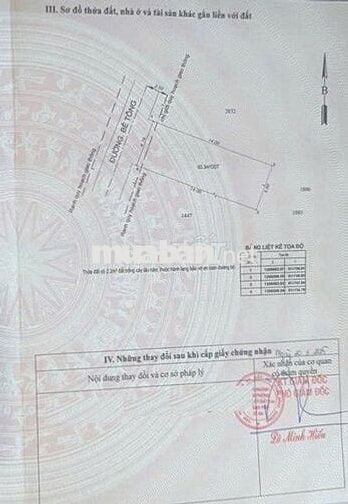 CG- Bán Đất SHR gần chợ Dĩ An, TPHCM. 68m2 HXH Giá 2.99 tỷ