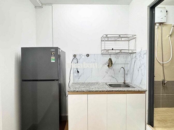 Căn Hộ 1PN 40m2 Bồn Tắm Thang Máy Hầm Xe 4ng4xe Ngay ĐH Bách Khoa Q10