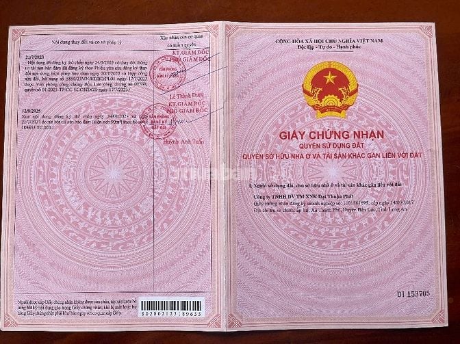 Thanh toán chỉ 600tr sở hữu ngay lô đất cách trung tâm TPHCM 40 phút