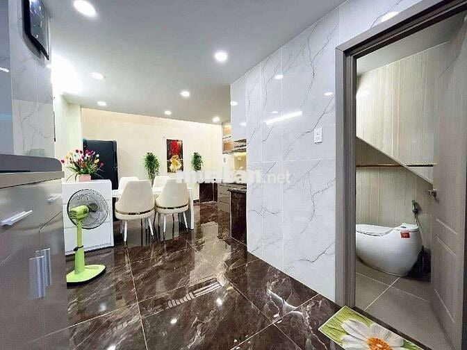 BÁN NHÀ LÊ VĂN QƯỚI - 4,5 X 17M - 4 TẦNG - HẺM XE HƠI 7M - GIÁ 6,75 TỶ