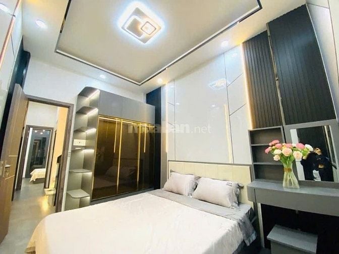 Nhà Siêu ĐẸP Hẻm Xe Hơi Ngay Cầu Long Kiểng, 04 PN, 03 Tầng, 3x14m