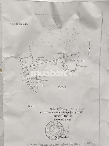 CHÍNH CHỦ bán đất mặt tiền Đường số 17, Phường Linh Trung cũ (Thủ Đức)