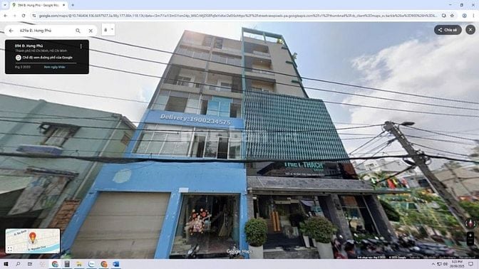 Bán nhà 629A Hưng Phú P9 Q8 - kế Q10 - DT 7x10m (6 Tầng) - Chỉ 12 Tỷ