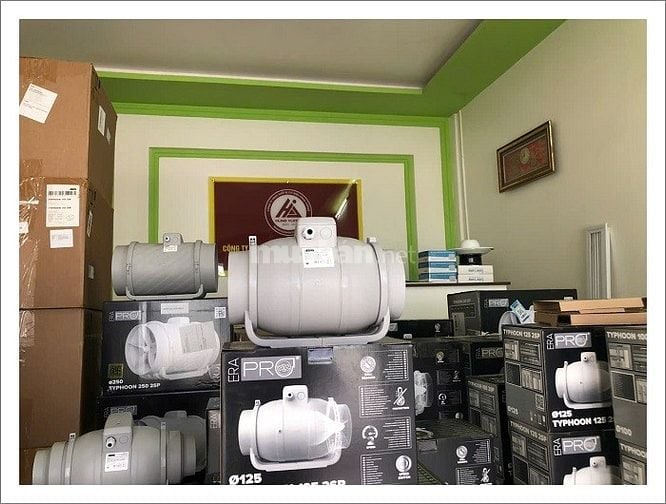 Quạt thông gió nối ống Era Pro TYPHOON 100 2SP – Hút/Đẩy mạnh, CO-CQ đ