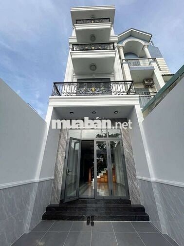 NHÀ BÁN 77M² CAO 4 TẦNG BTCT 4PN 5WC  S=128M² TẠI TRƯỜNG THỌ_8.4 TỶ