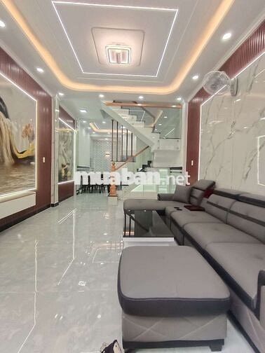 Nhà shr DT 4x12 đúc 1 trệt 1 lầu hẻm xe hơi gần dự án hiệp thành city