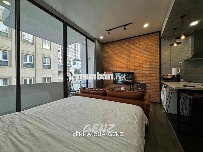 CHO THUÊ STUDIO BAN CÔNG NGAY NGUYỄN VĂN TRỖI PHÚ NHUẬN FULL NT MỚI