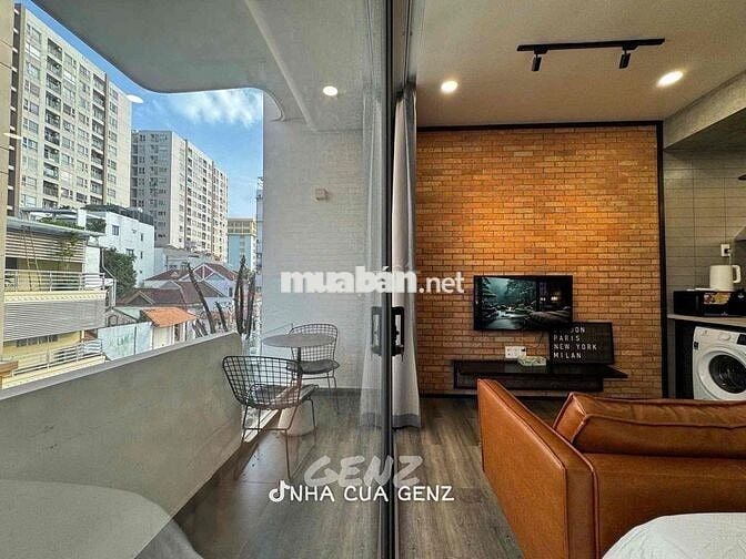 CHO THUÊ STUDIO BAN CÔNG NGAY NGUYỄN VĂN TRỖI PHÚ NHUẬN FULL NT MỚI