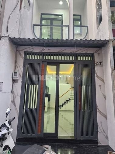 Nhà Xây Mới hẻm xe tải ADL P3Q8 35m2 trệt 2 lầu đúc SHR 2025 6ty5 còn 