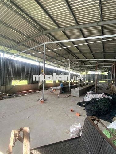 CHO THUÊ KHO XƯỞNG 10x30 - 15TRIỆU - LỢP KÍN TÔN TẤT CẢ - XA DÂN CƯ