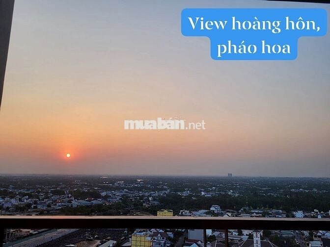 căn hộ 2 phòng thoáng mát view đẹp có hồ bơi, siêu thị gần VSIP
