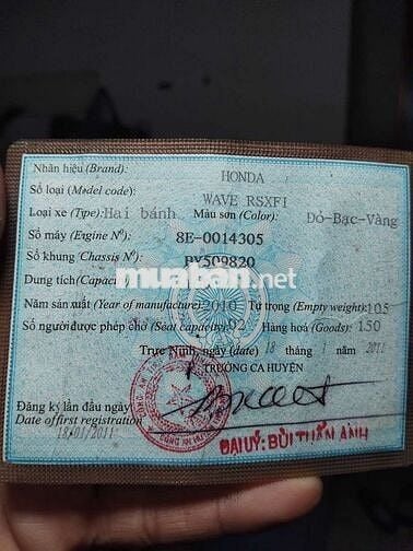 xe chính hãng honda đời mới có Fi.còn mới toanh