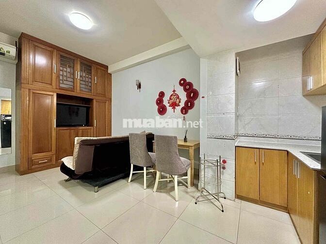 ✅TRỐNG SẴN 1PN, 1PK RỘNG RÃI _ FULL NỘI THẤT GẦN VÒNG XOAY CỐNG QUỲNH