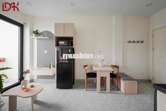 🧧 1 PHÒNG NGỦ BAN CÔNG - NỘI THẤT CAO CẤP - KHU ẨM THỰC BÙI ĐÌNH TUÝ