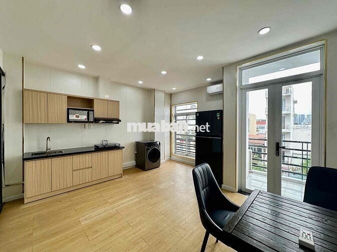 Căn Hộ 1PN DT >55M2 Full Nội Thất_Thang Máy📍ngay CMT8_VX Dân Chủ Q3