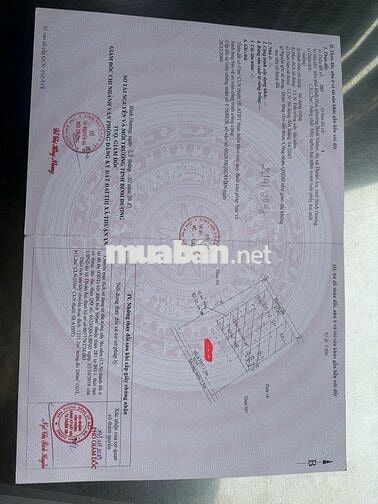 Lô đất 611m cách ủy ban phường Thuận An 500m