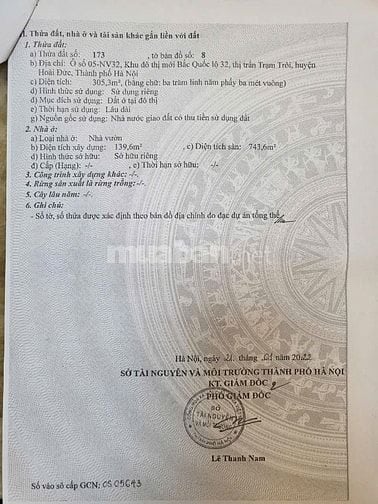 BÁN BIỆT THỰ 5 TẦNG – LEDICO BẮC 32 HOÀI ĐỨC - HÀ NỘI 