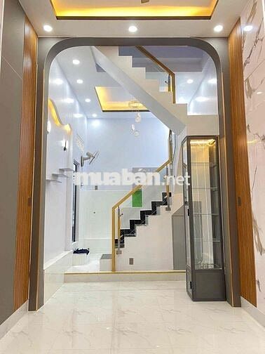 Nhà mới đẹp vào ở ngay.đường hồng bàng.F12.Q6.hẻm3m thông thoáng