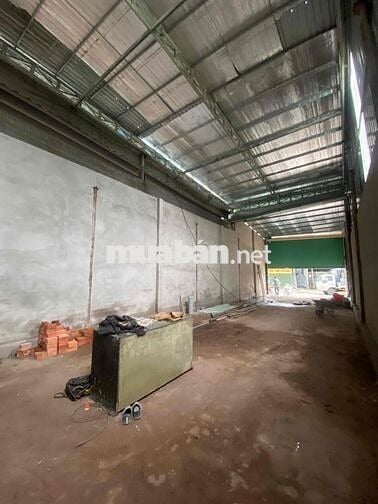 CHO THUÊ KHO XƯỞNG 6x23m - ĐIỆN 3PHA - MẶT TIỀN KINH DOANH - TRẦN CAO