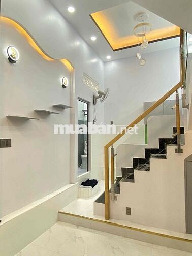 Nhà mới đẹp vào ở ngay.đường hồng bàng.F12.Q6.hẻm3m thông thoáng