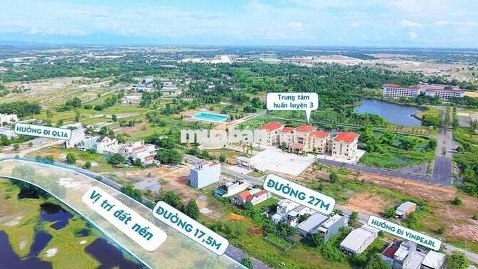 BÁN 200M2 ĐẤT FULL THỔ CƯ ĐƯỜNG 17,5M CÁCH BIỂN 5P GIÁ CHỈ 8TR/M2