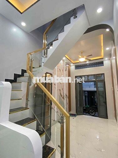 Nhà mới đẹp vào ở ngay.đường hồng bàng.F12.Q6.hẻm3m thông thoáng
