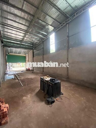 CHO THUÊ KHO XƯỞNG 6x23m - ĐIỆN 3PHA - MẶT TIỀN KINH DOANH - TRẦN CAO