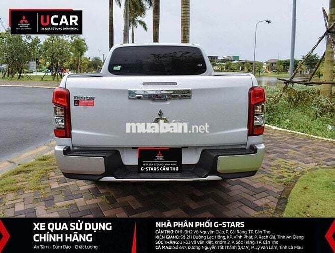 Mitsubishi Triton GLX 2022 Trắng 27.000 km