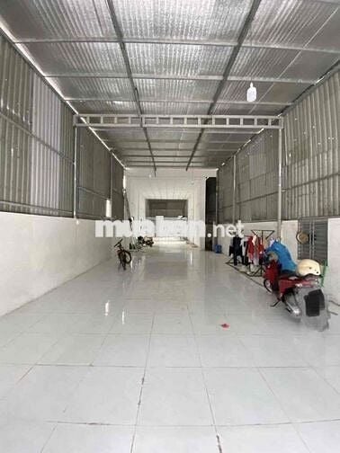 CHO THUÊ NHÀ XƯỞNG 6,5x38 - 14TRIỆU - ĐIỆN 3PHA - NỀN GẠCH MEN