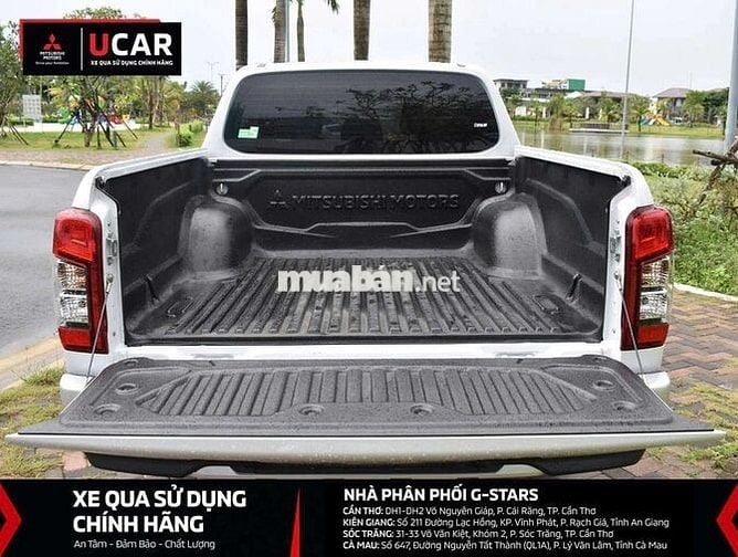 Mitsubishi Triton GLX 2022 Trắng 27.000 km