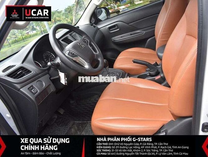 Mitsubishi Triton GLX 2022 Trắng 27.000 km