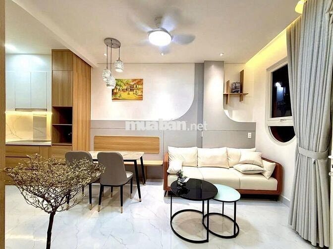 Nhà full nội thất-Nguyễn Khuyến–4.2 x 6.7m-1trệt 2 lầu-3PN 3WC-18tr TL