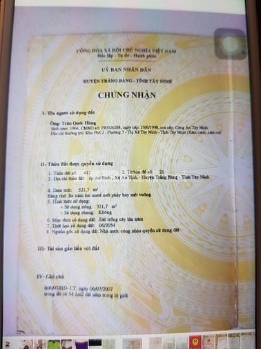 Nhà mặt tiền Quốc lộ 22, cách Cổng khu công nghiệp Trảng Bàng 150 mét