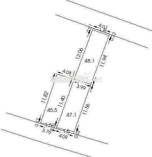 23/ ĐÌNH NGHI XUÂN 4X12M (FULL THỔ ) - SHR - HẺM OTO - 4 TỶ 600TR TL