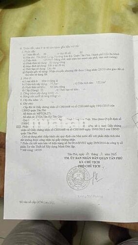 Bán nhà mặt tiền lớn đường bình long