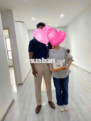 Chung cư Bcons Polygon. 2pn 2wc. Diện tích 54m2. Có màn kính bếp