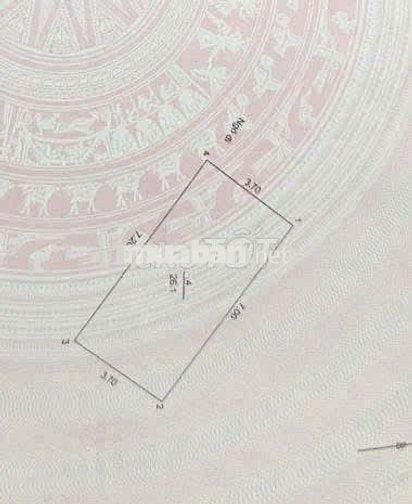 Bán đất phố Vũ Tông Phan - 20m Ra Ô Tô - Ngõ Thông. Dt 26m, mt 3.7m