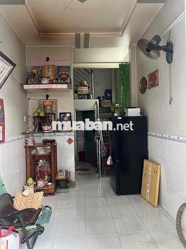 Nhà trong hẽm 1 lầu 1 trệt 38,6m2 1 phòng ngủ đường Bình Đức , Quận 8