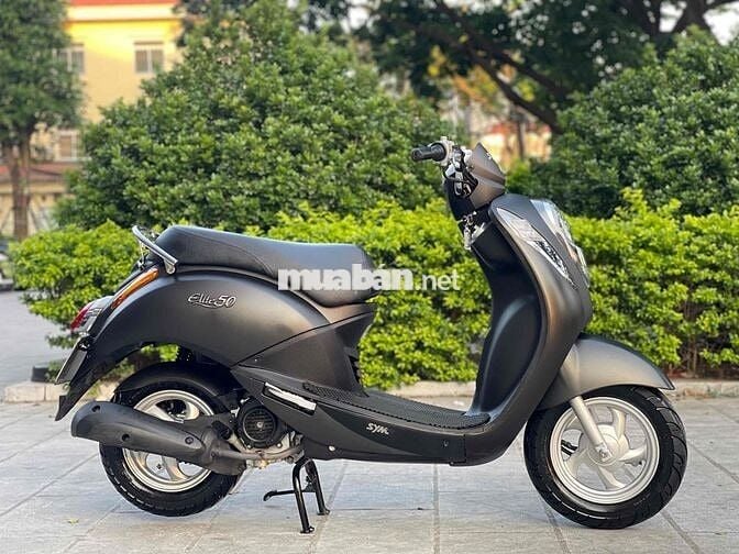 Sym Elite 50cc 2023 đen sần xe đẹp như mới