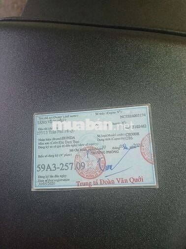 Cần bán xe honda CB300