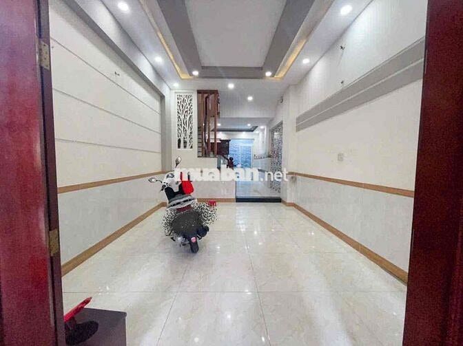 Nhà 4 tầng - Hẻm Nhựa 7m - 5pn - 4 x 15 - Tô Hiệu - Hoà Bình -16Tr