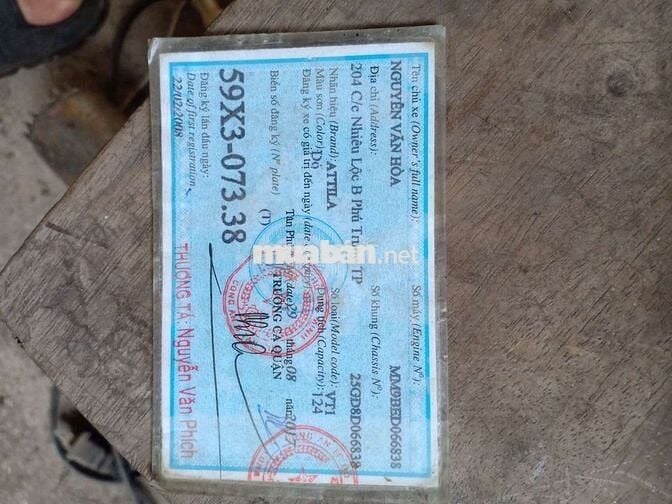 SYM Attila Victoria 2008 Đỏ