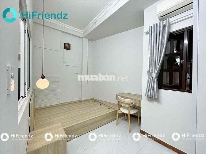 Khu Cv Gia Định - 1 Phòng Ngủ- Ban công- Full Nội Thất- Máy giặt Riêng